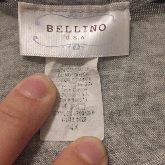 Grey and Maroon Tunic with pockets! - Picture 3 of 3